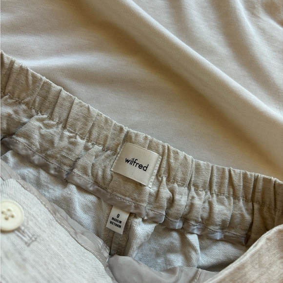 Aritzia Wilfred Fable Linen shorts 7" - Picture 5 of 5